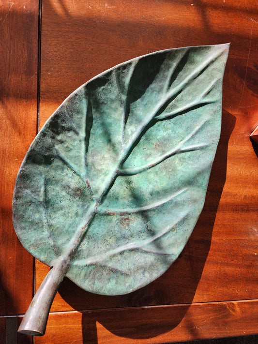 Large Leaf Decorative Dish